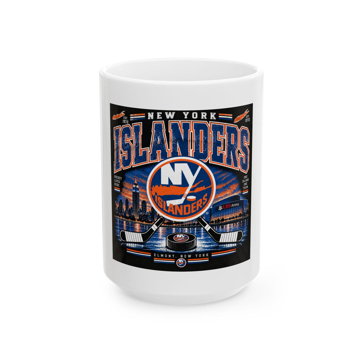 New York Islanders Classic - Ceramic Mug 11oz and 15oz