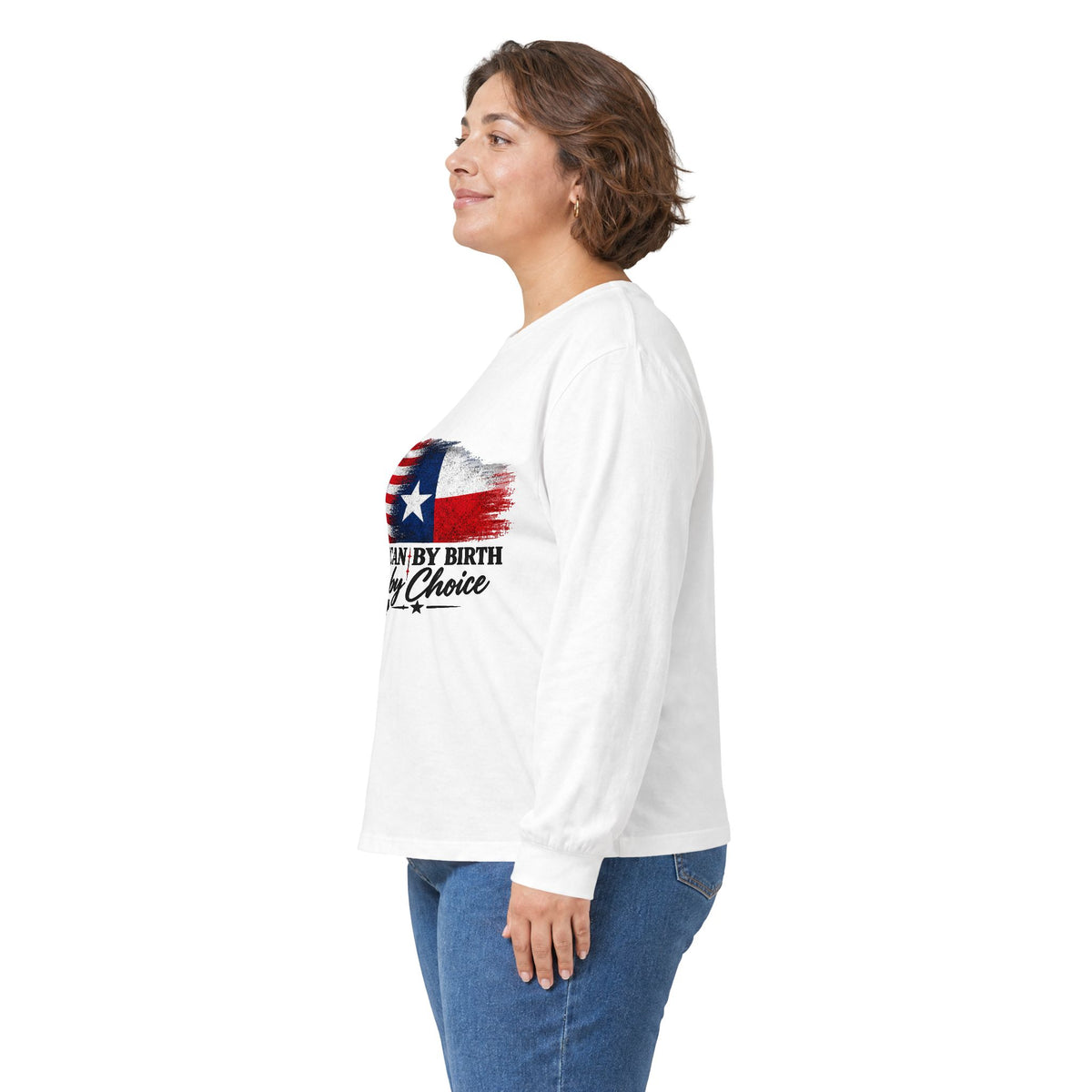 American by Birth, Texan by Choice - Unisex Ultra Cotton Long Sleeve Tee
