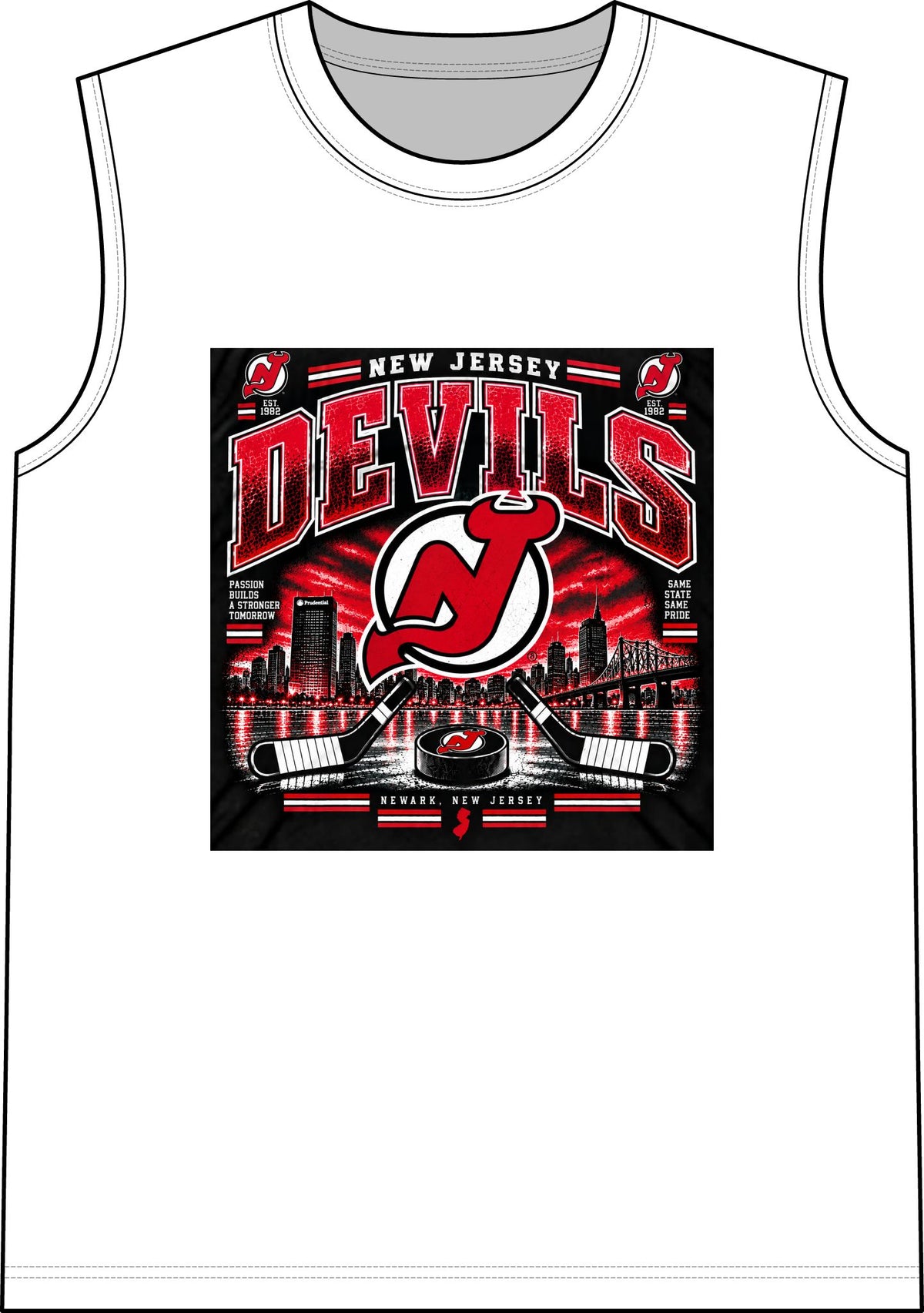 New Jersey Devils Pride - Classic Tank