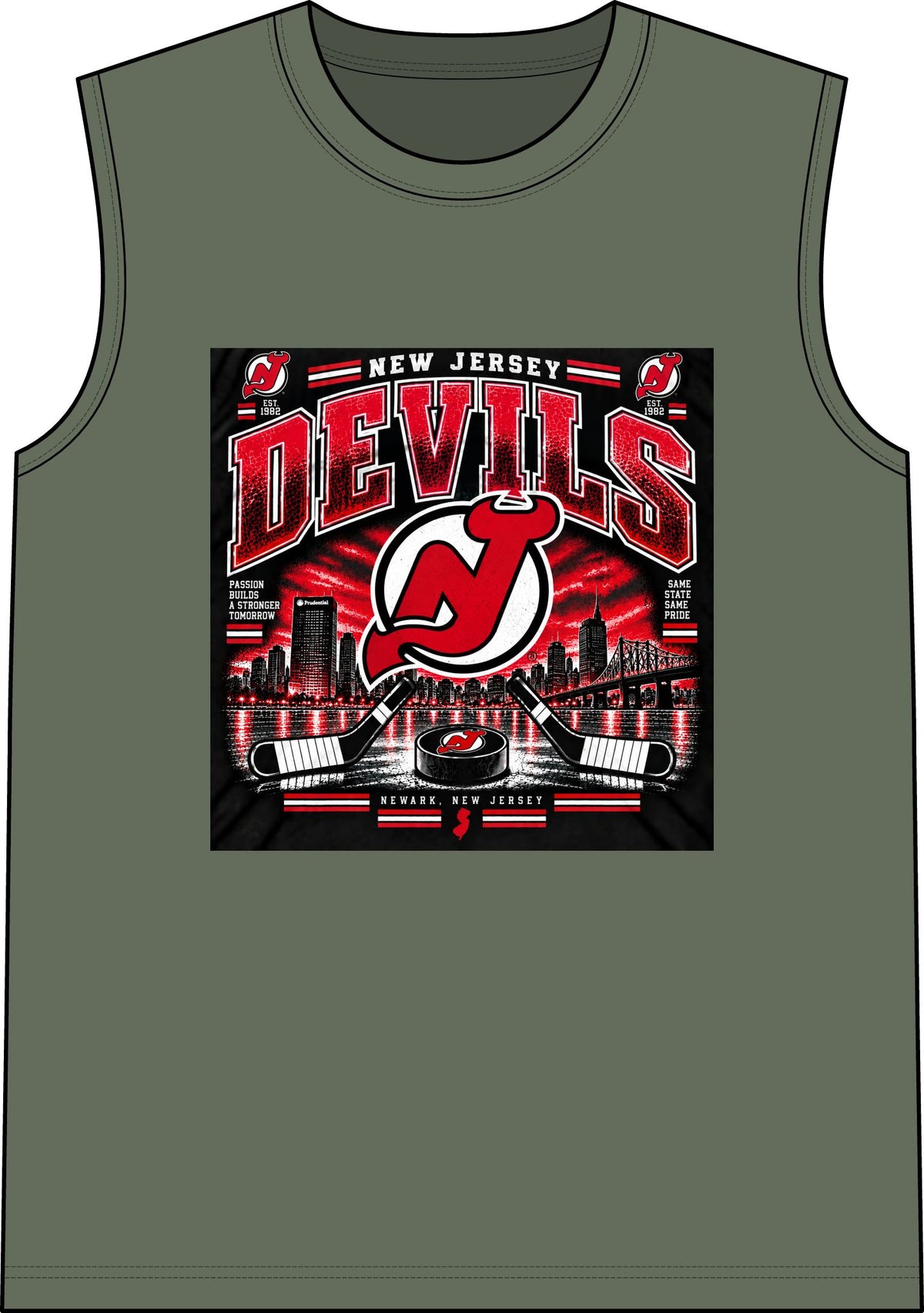 New Jersey Devils Pride - Classic Tank