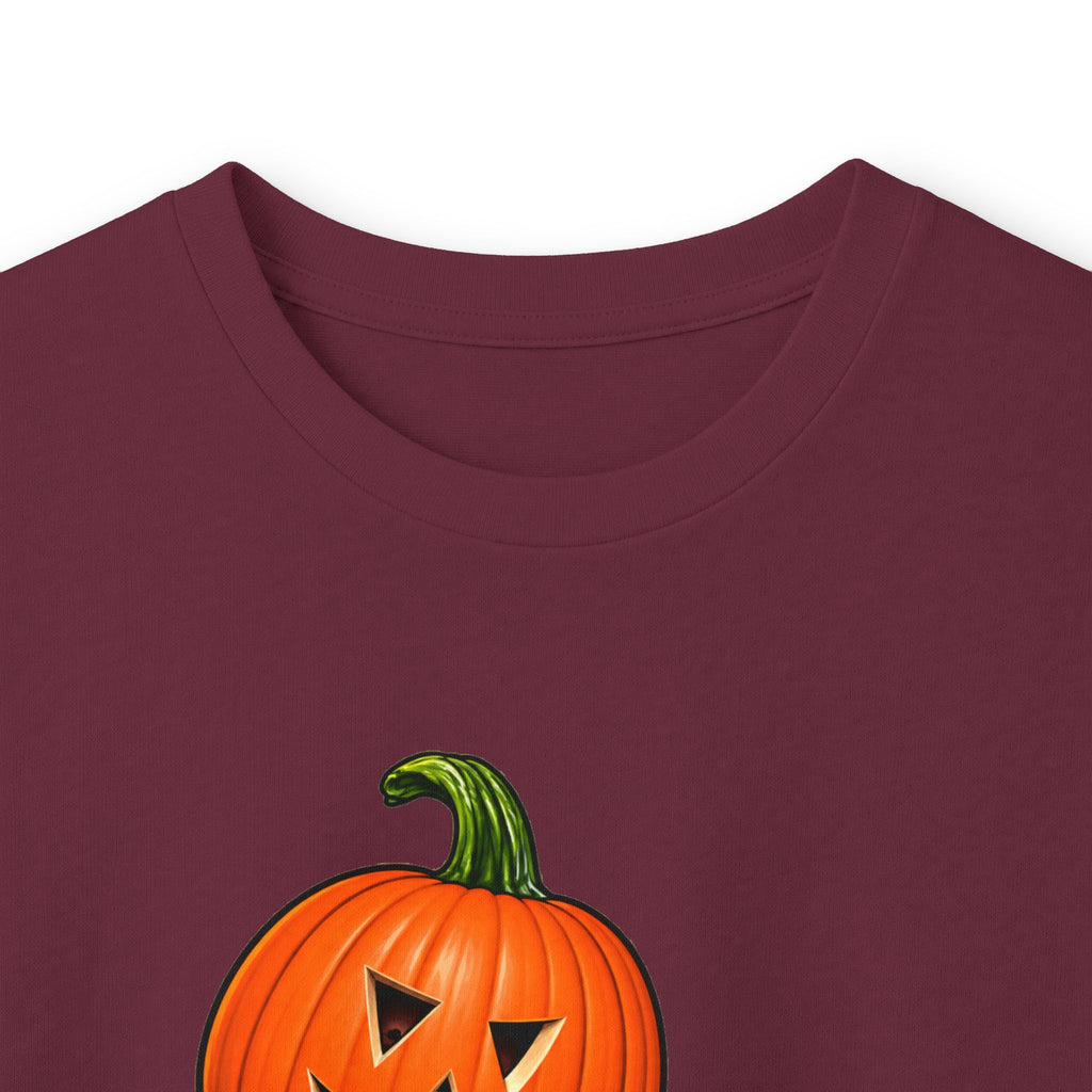Pumpkin Head Office Cartoon - Unisex Ultra Cotton Long Sleeve Tee