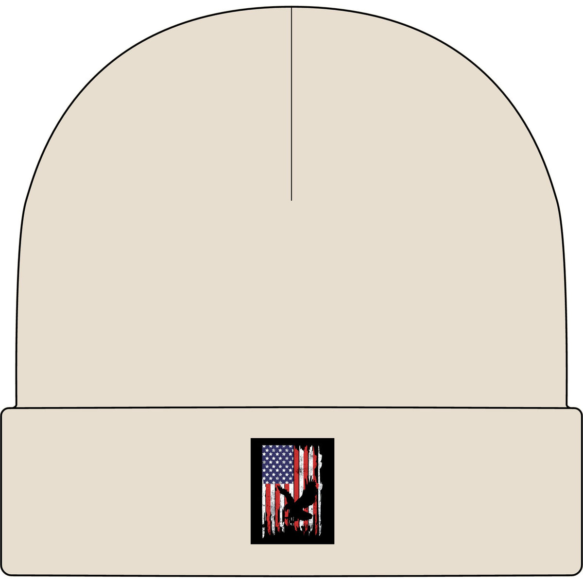 Old Glory Eagle - AS Colour 1107 Cuff Beanie