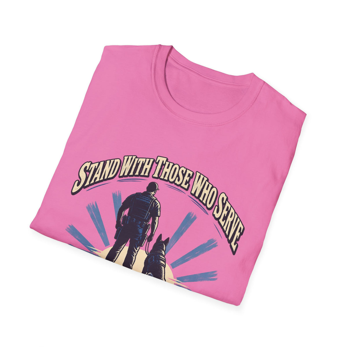 Stand With Those Who Serve Police K9 - Classic Tee