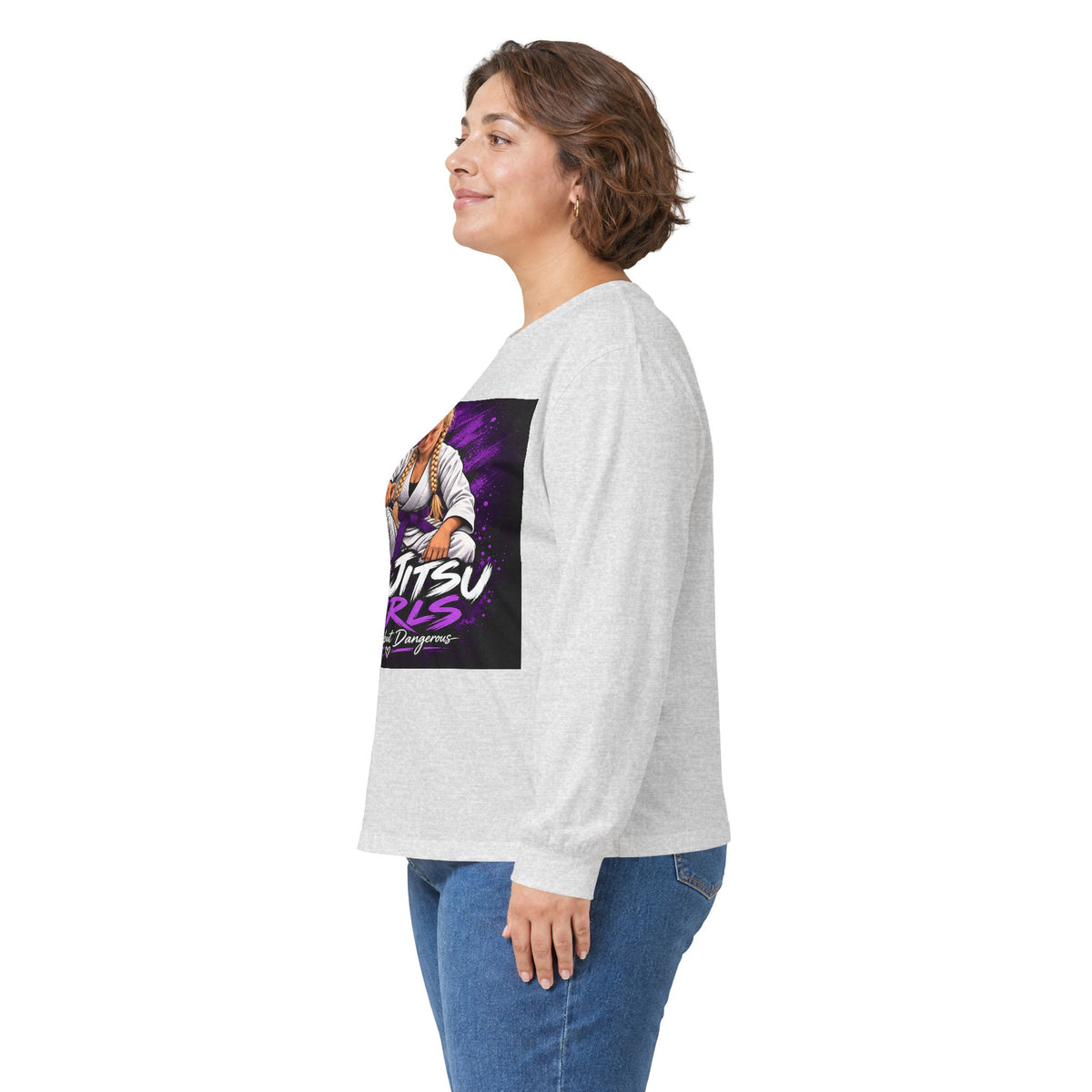 Jiu Jitsu Girls - Unisex Ultra Cotton Long Sleeve Tee
