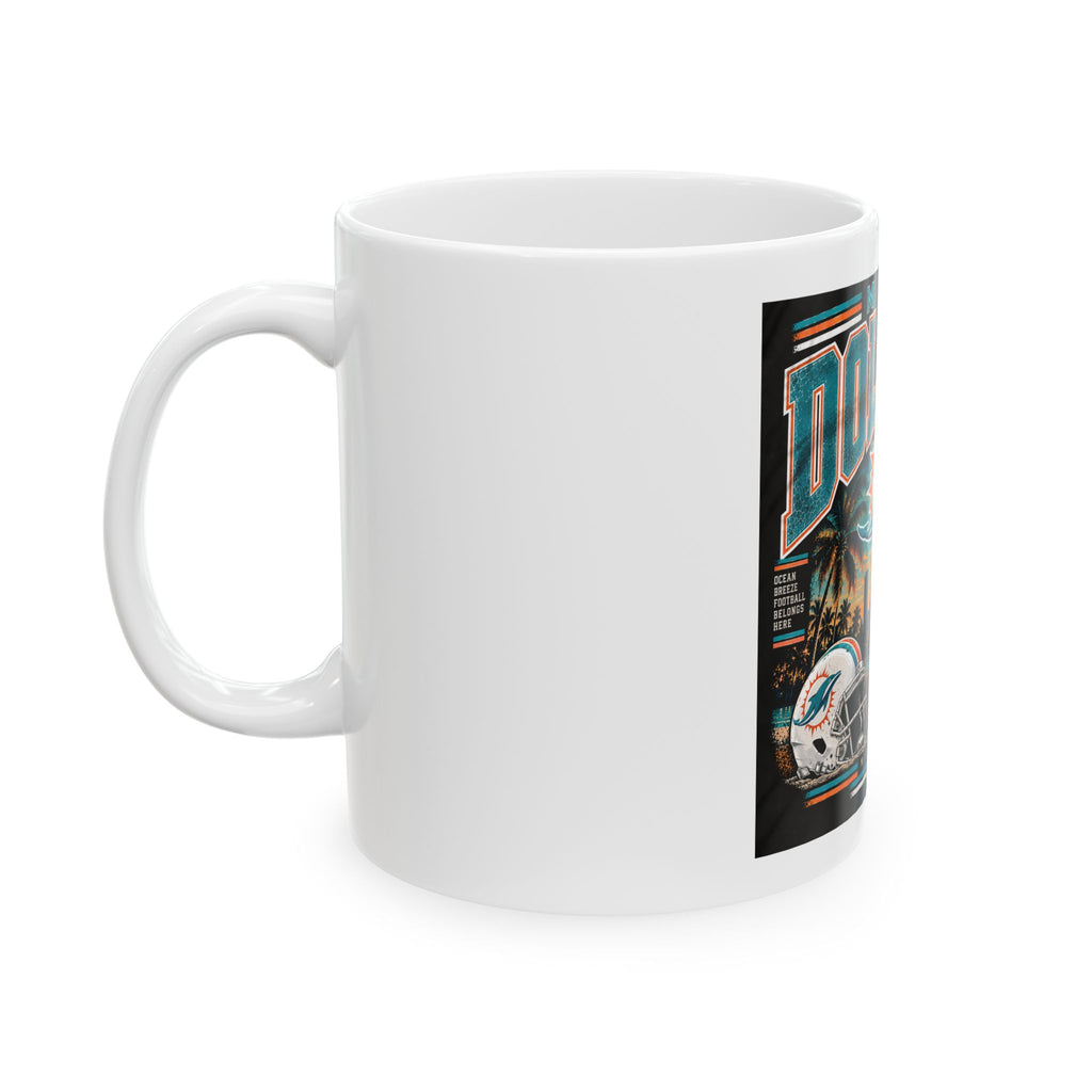 Miami Dolphins Paradise - Ceramic Mug 11oz and 15oz