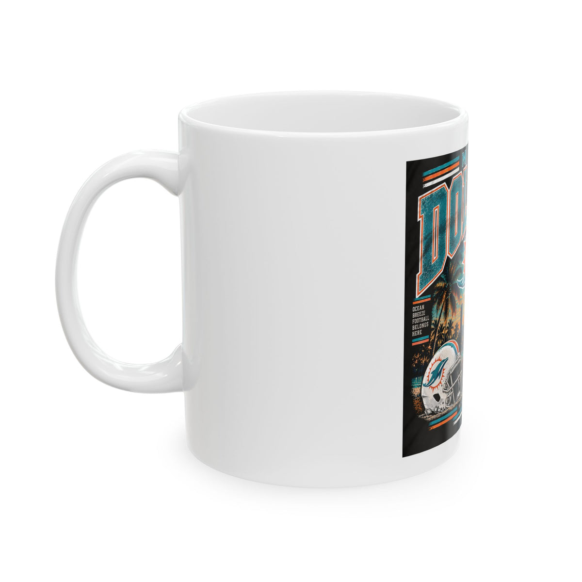 Miami Dolphins Paradise - Ceramic Mug 11oz and 15oz