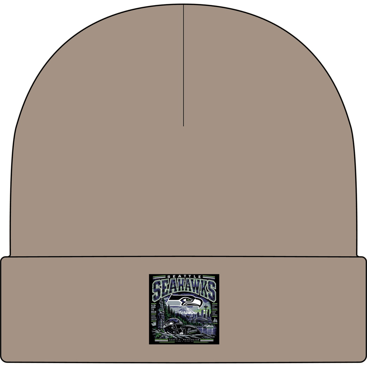 Seattle Seahawks Pride - AS Colour 1107 Cuff Beanie