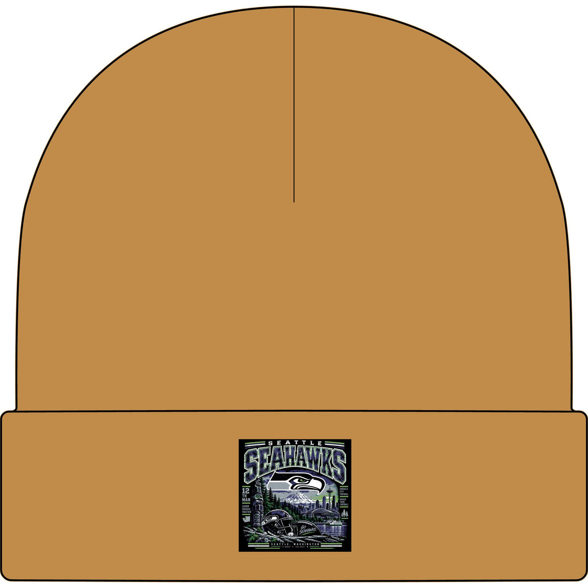 Seattle Seahawks Pride - AS Colour 1107 Cuff Beanie