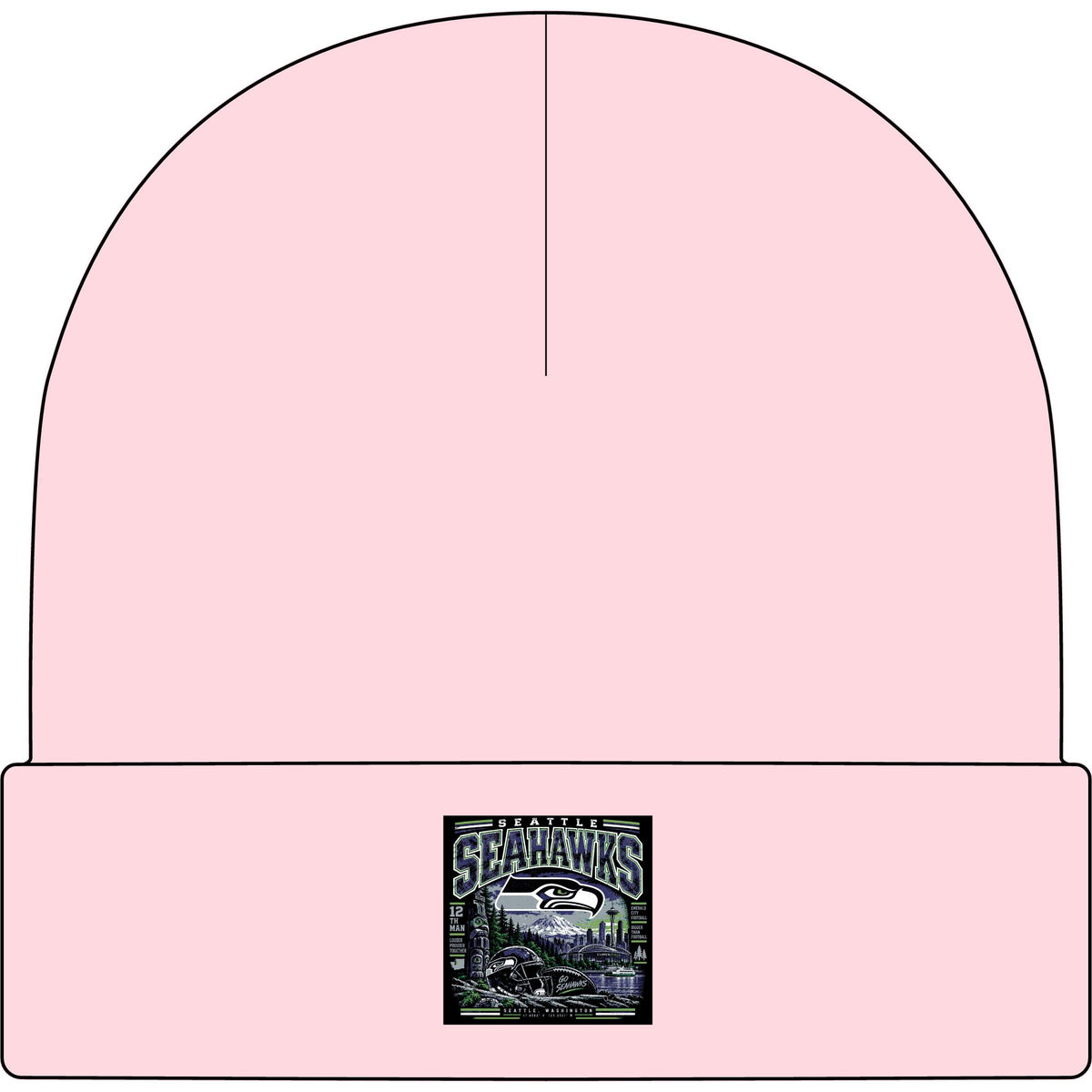 Seattle Seahawks Pride - AS Colour 1107 Cuff Beanie