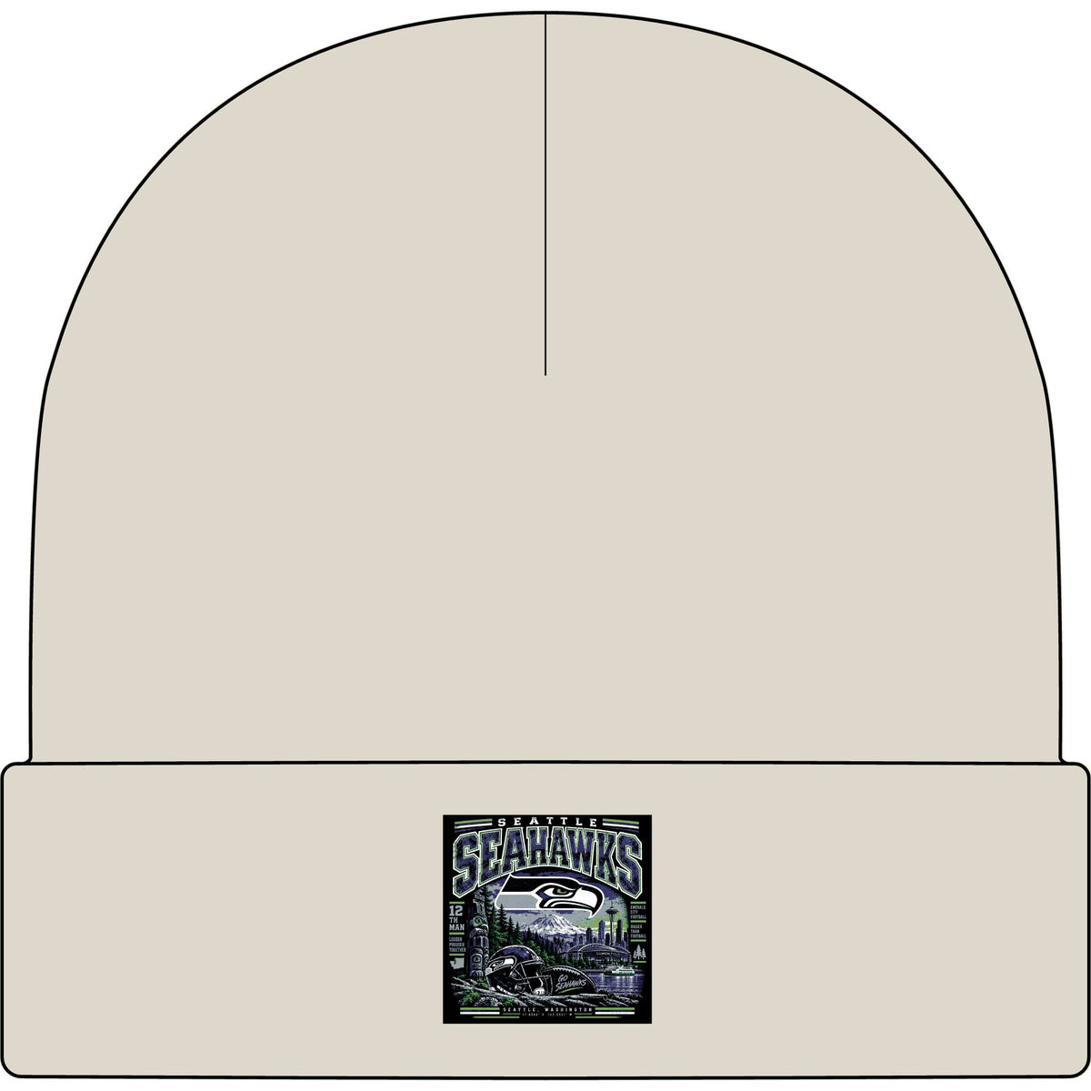 Seattle Seahawks Pride - AS Colour 1107 Cuff Beanie