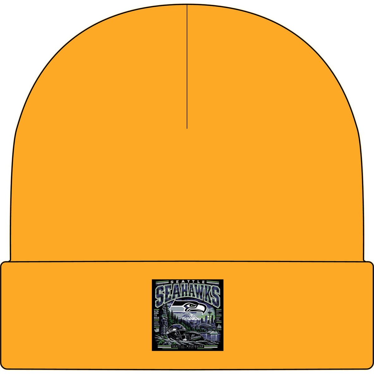 Seattle Seahawks Pride - AS Colour 1107 Cuff Beanie