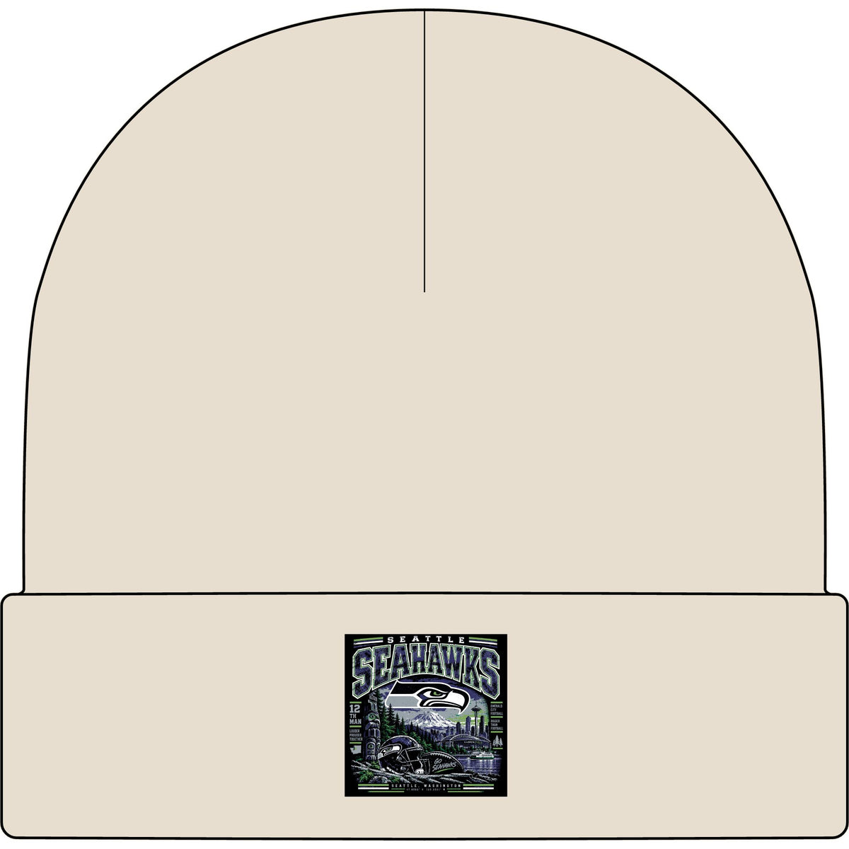 Seattle Seahawks Pride - AS Colour 1107 Cuff Beanie
