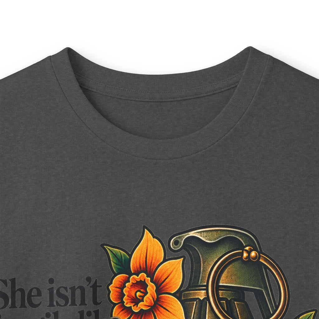 Fragile Like a Bomb - Floral Grenade - Unisex Ultra Cotton Long Sleeve Tee
