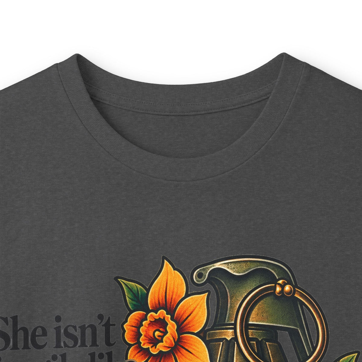 Fragile Like a Bomb - Floral Grenade - Unisex Ultra Cotton Long Sleeve Tee