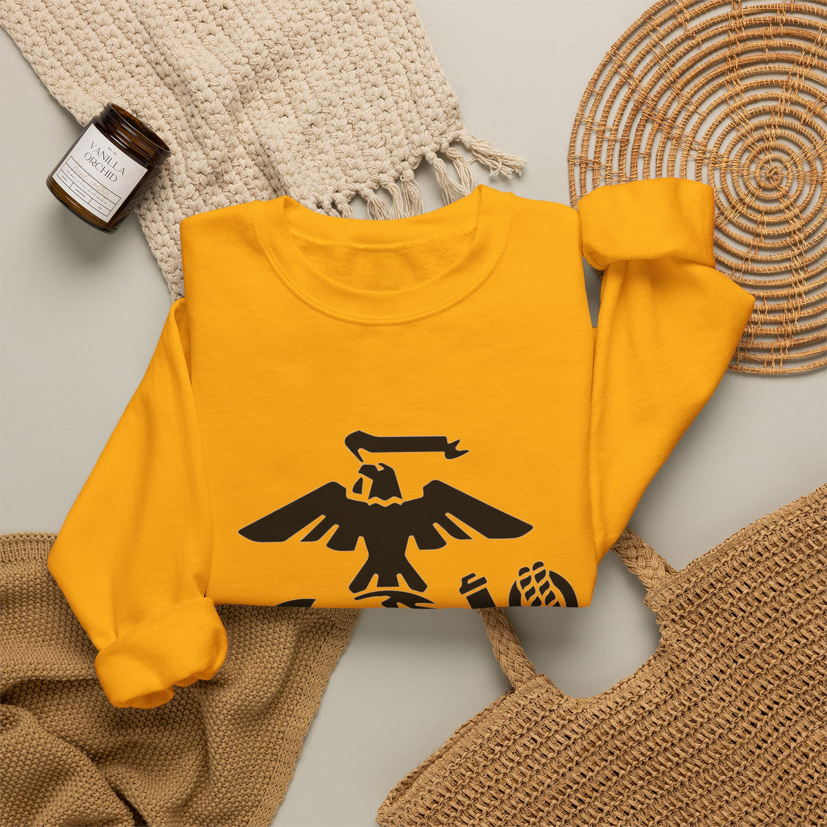 Eagle, Globe & Anchor Emblem - Crewneck Sweatshirt