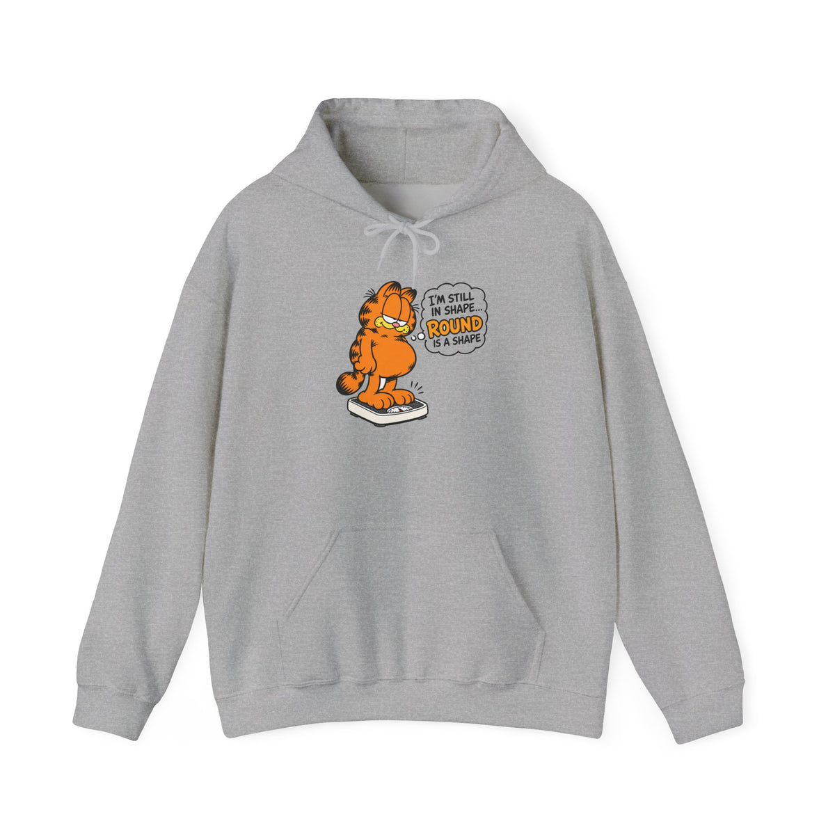 Round Shape Garfield - Hoodie