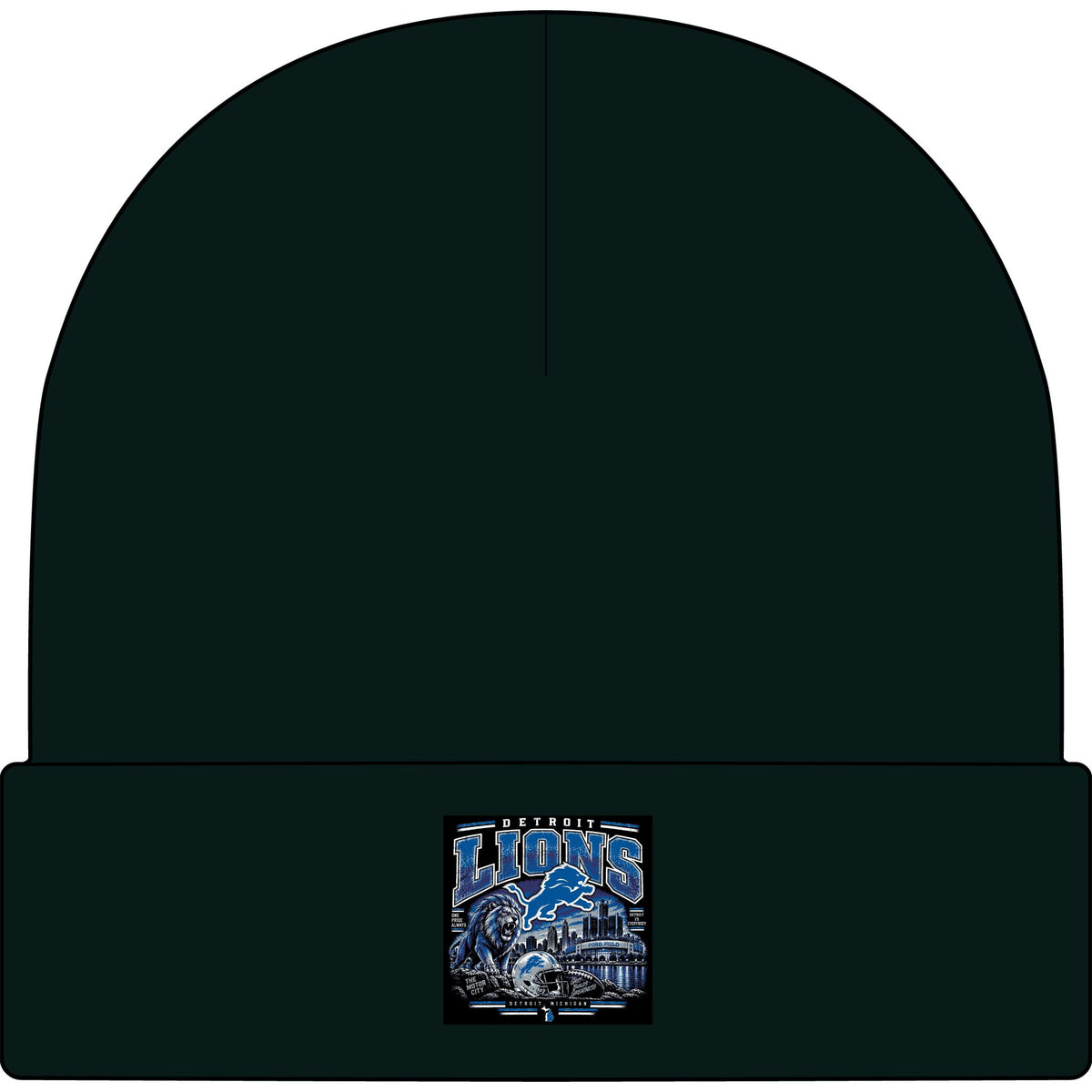 Detroit Lions Grit - AS Colour 1107 Cuff Beanie