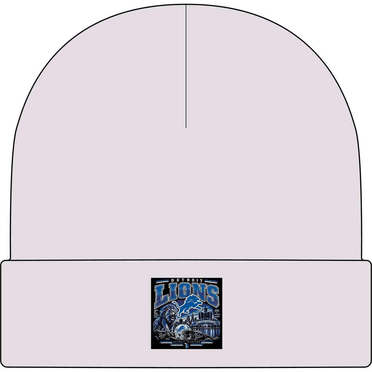 Detroit Lions Grit - AS Colour 1107 Cuff Beanie