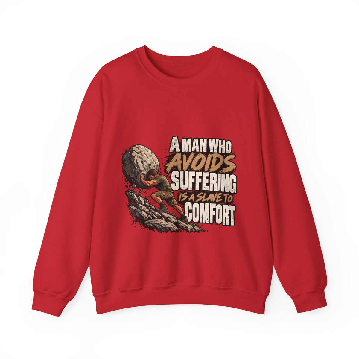 A Man Who Avoids Suffering - Crewneck Sweatshirt