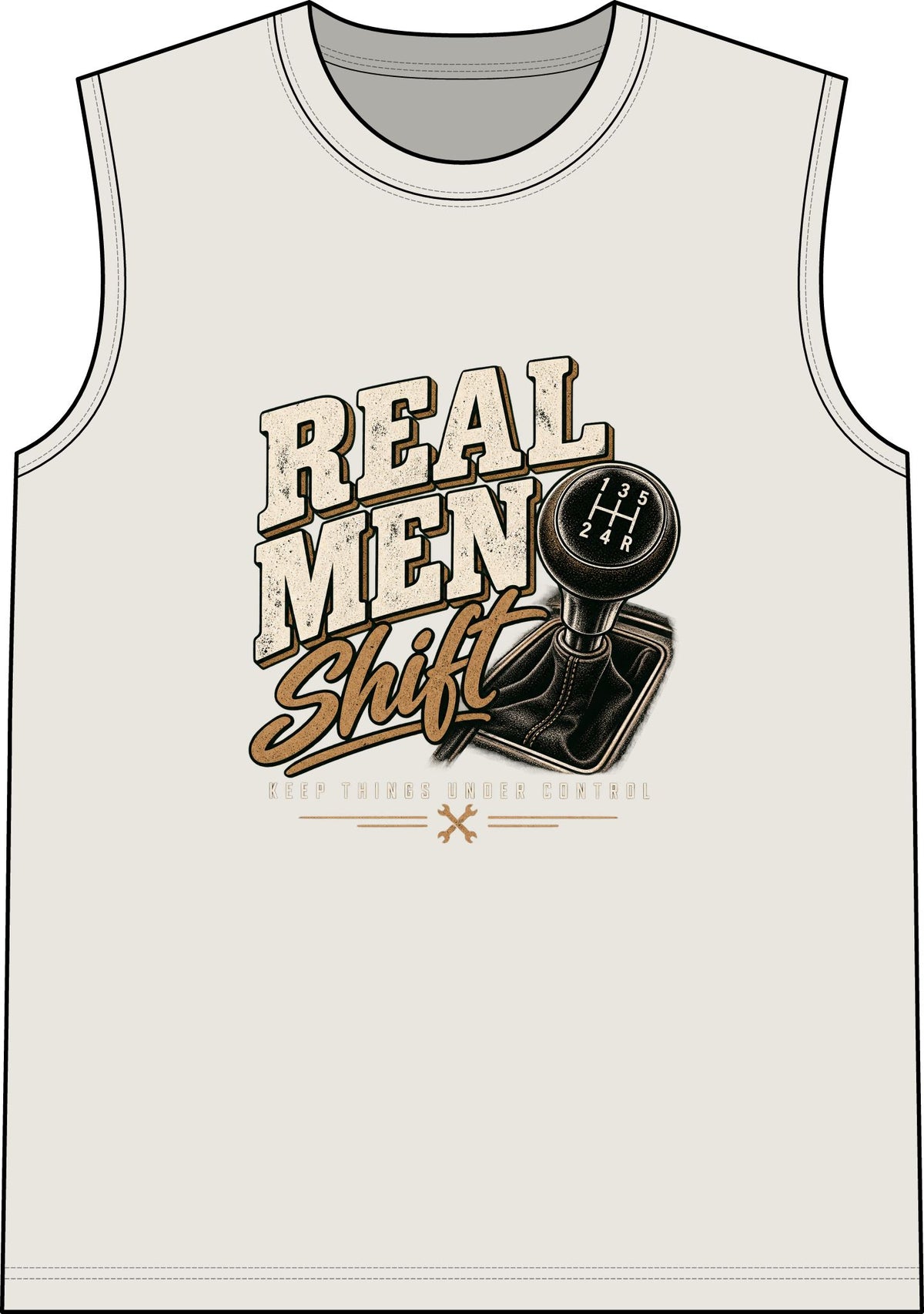 Real Men Shift - Classic Tank
