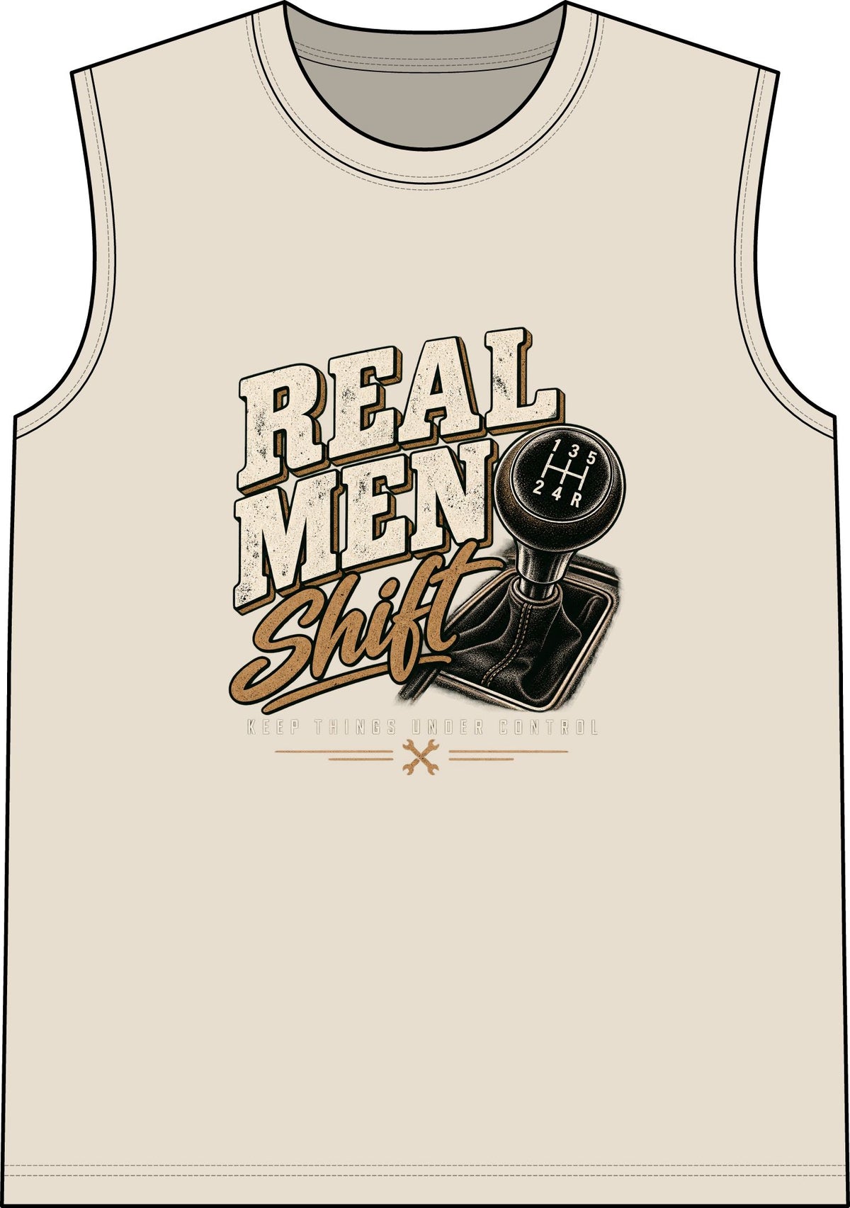 Real Men Shift - Classic Tank
