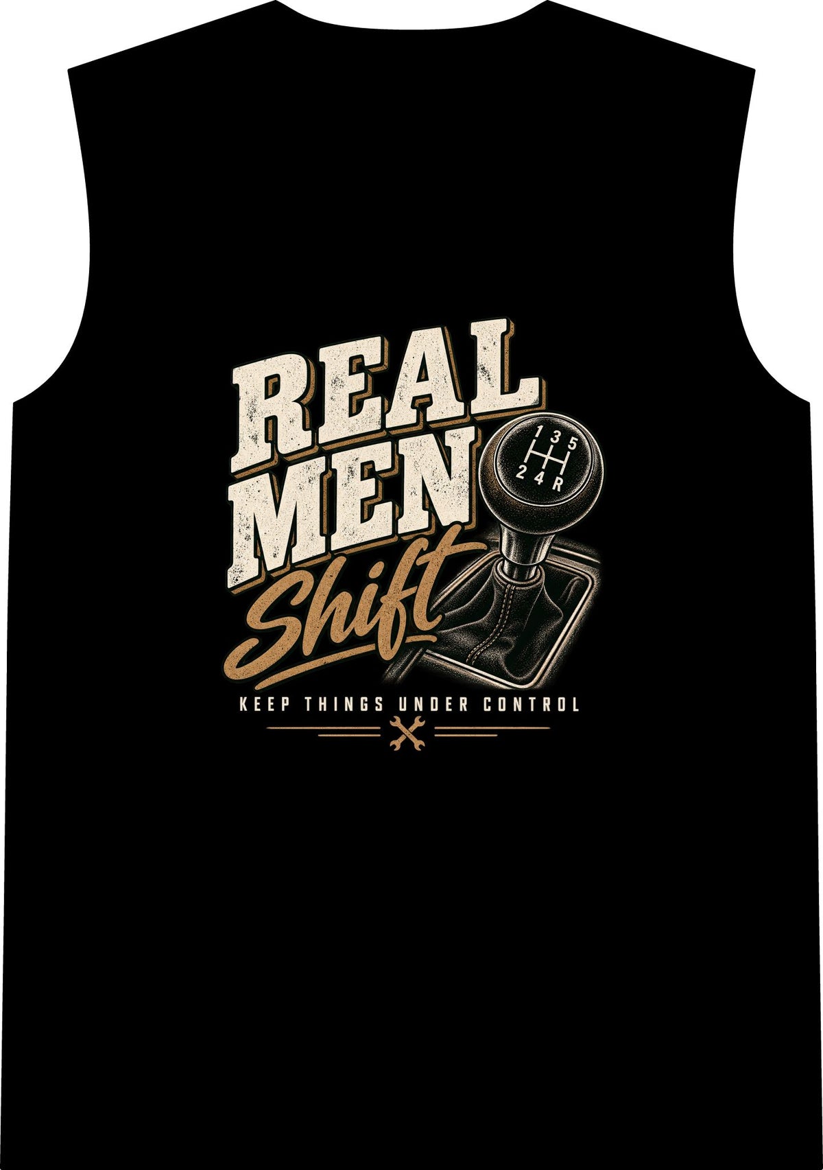 Real Men Shift - Classic Tank