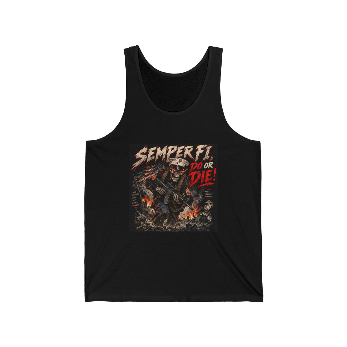Semper Fi Do or Die - Athletic Tank