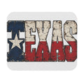 Texas Flag Block Letters - Mouse Pad