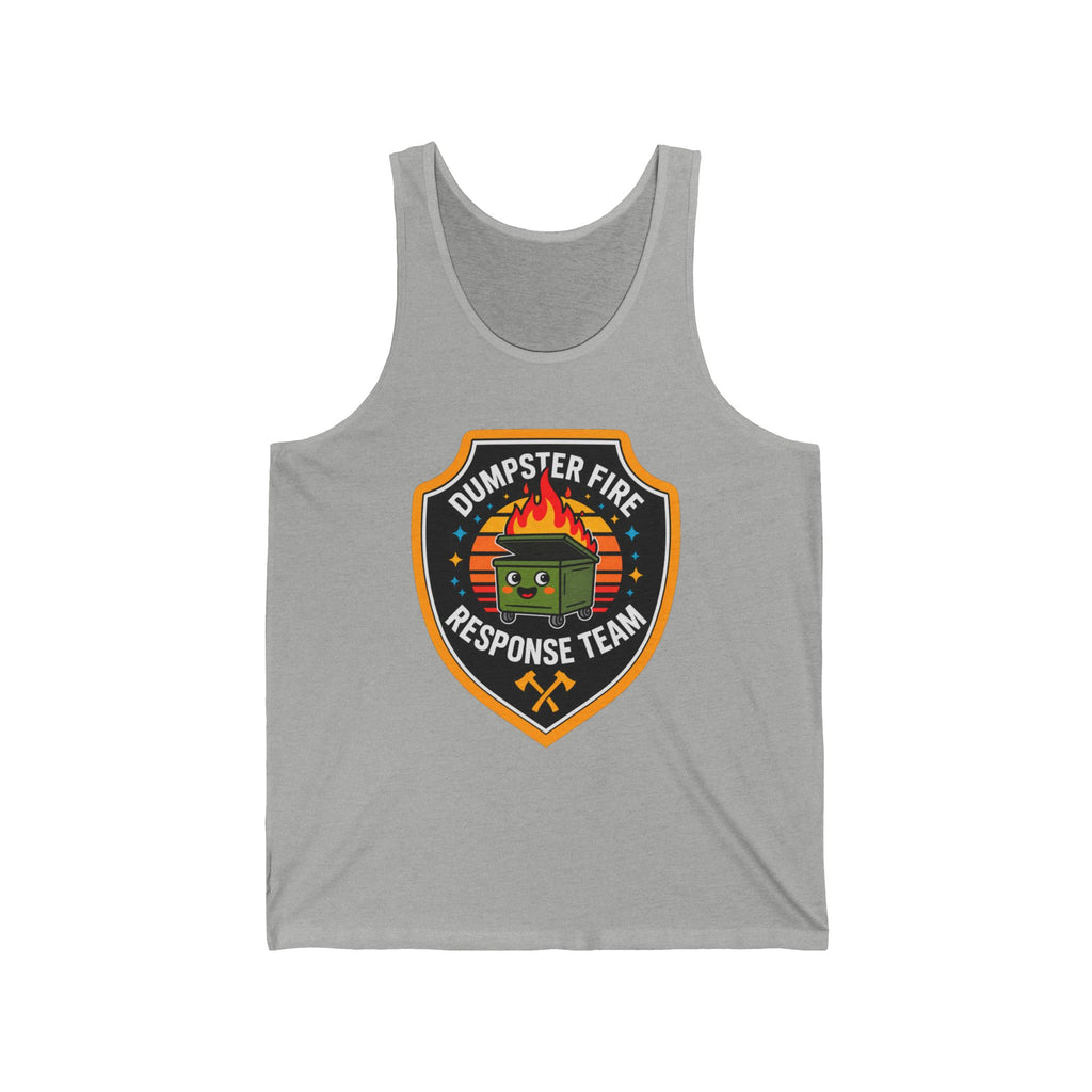 Dumpster Fire Response Team - Athletic Tank