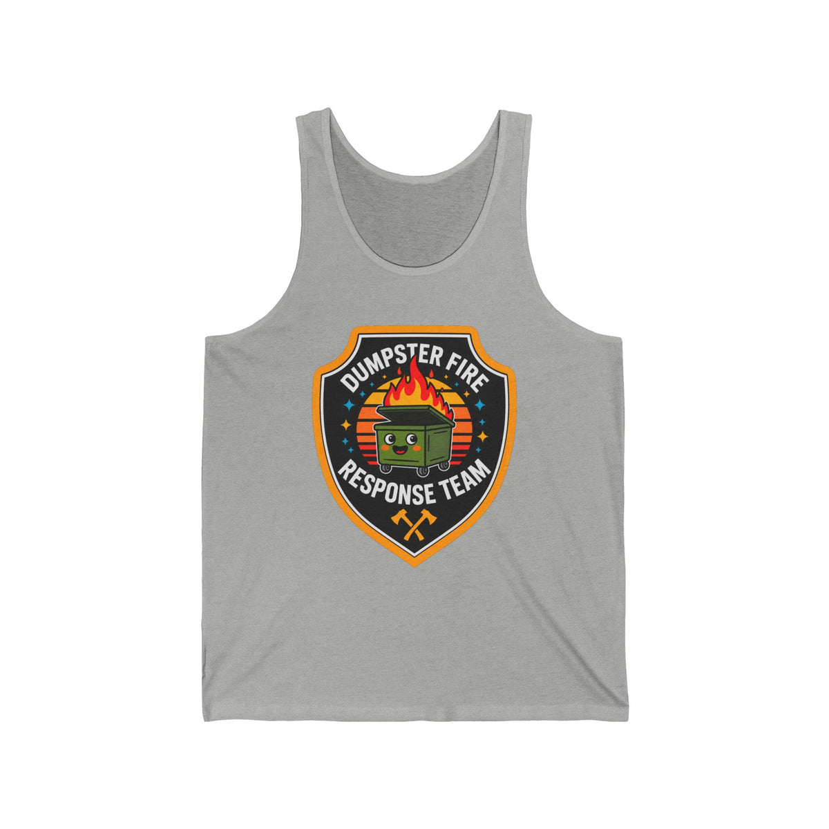 Dumpster Fire Response Team - Athletic Tank