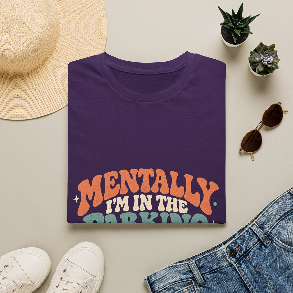 Secretly Plotting Dark Parking - Classic Tee
