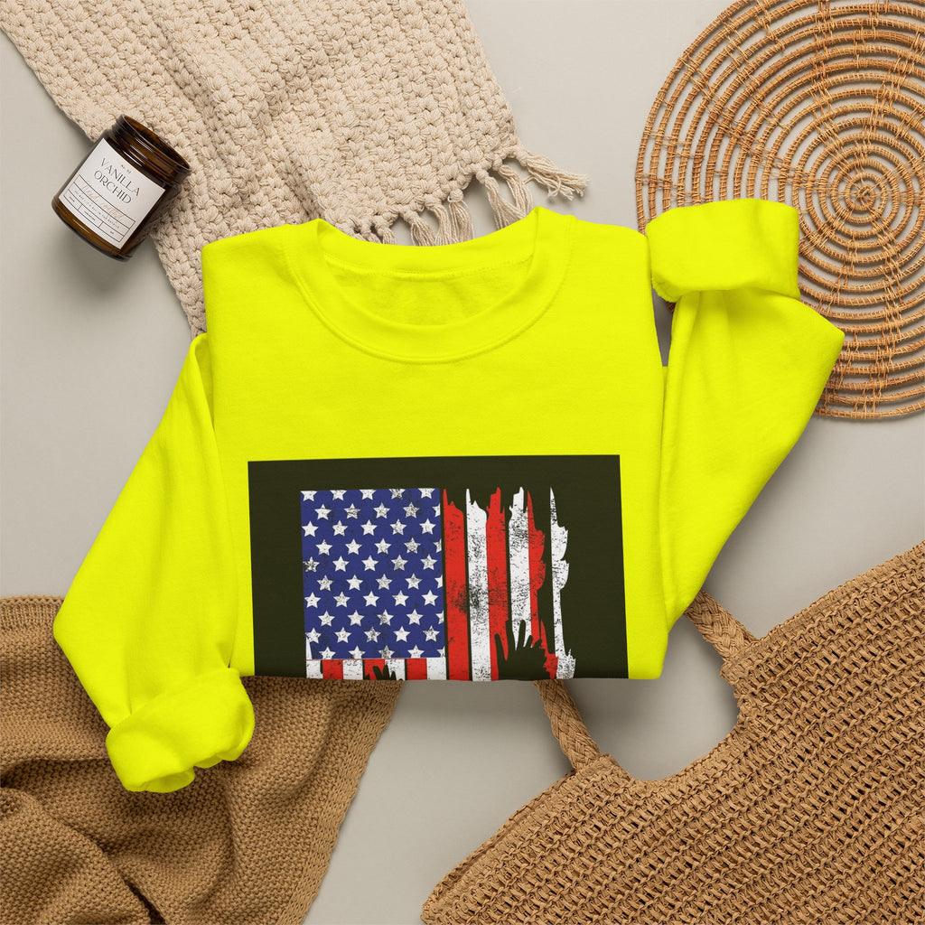 Old Glory Eagle - Crewneck Sweatshirt