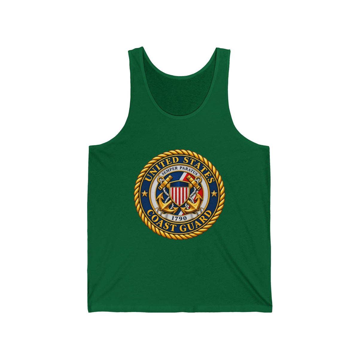 U.S. Coast Guard Emblem - Athletic Tank