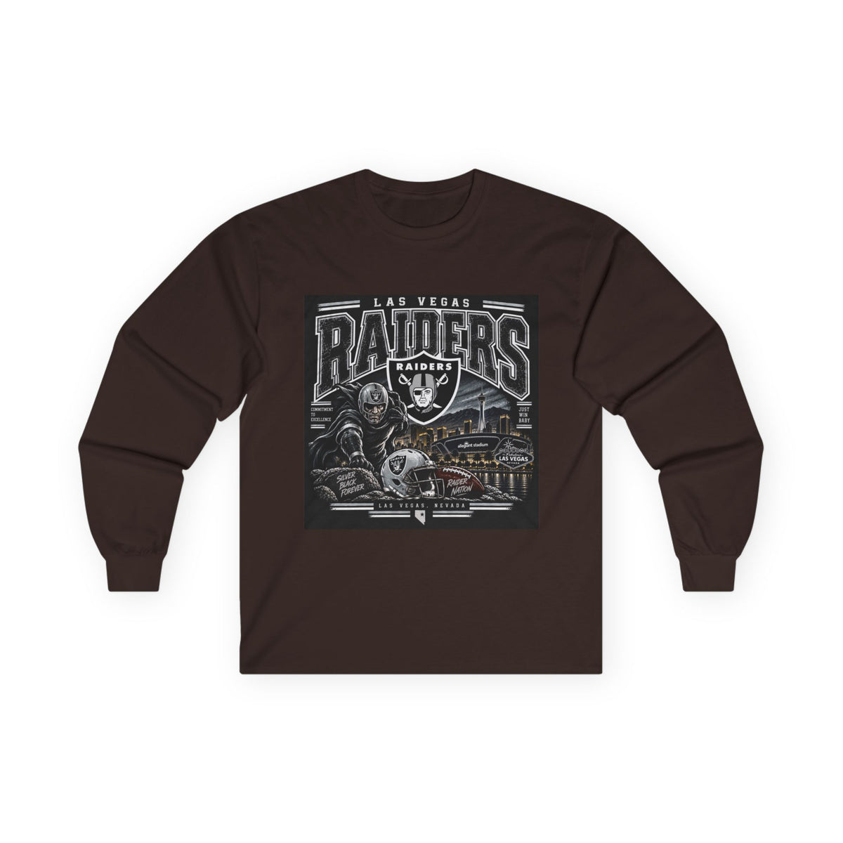 Las Vegas Raiders Nation - Unisex Ultra Cotton Long Sleeve Tee