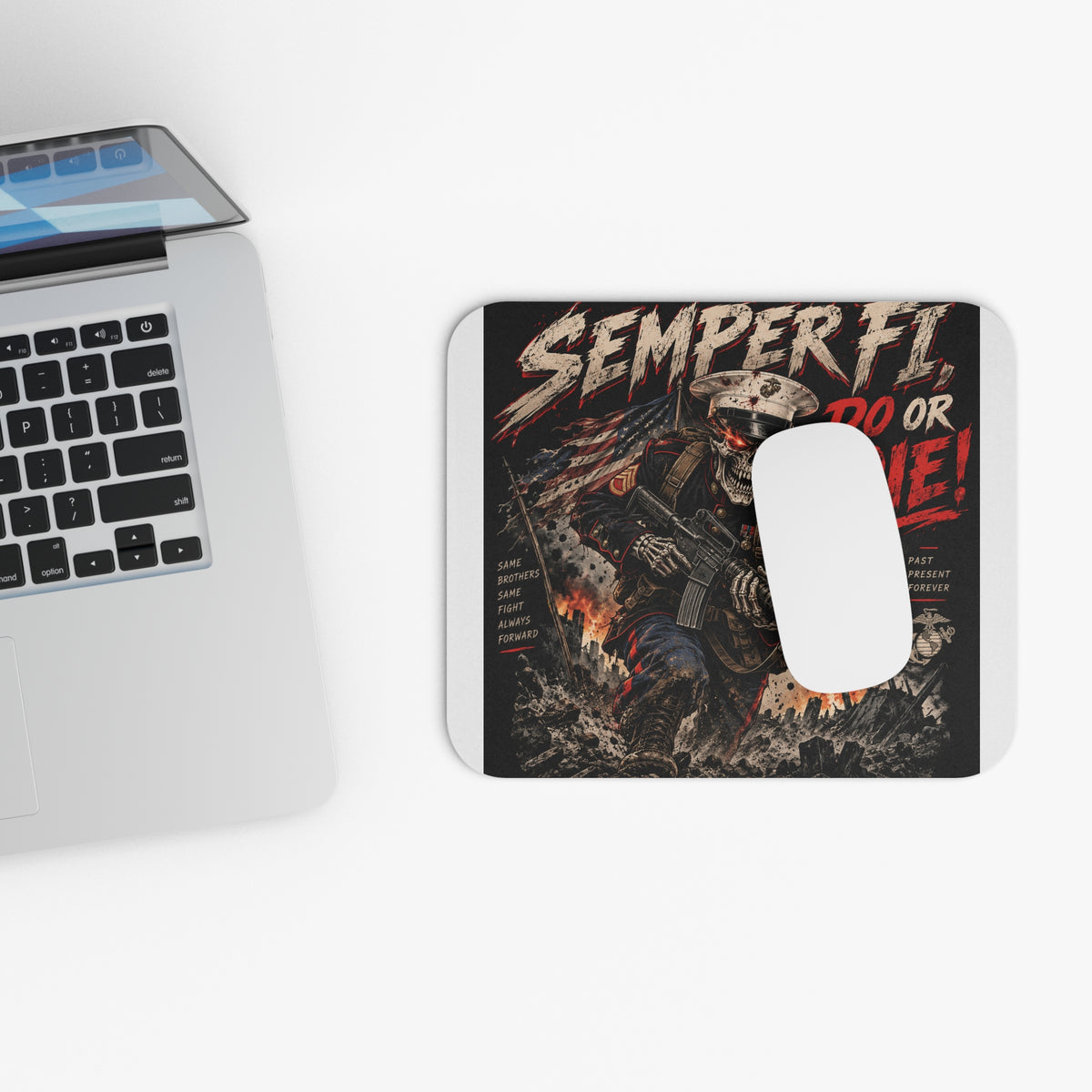Semper Fi Do or Die - Mouse Pad