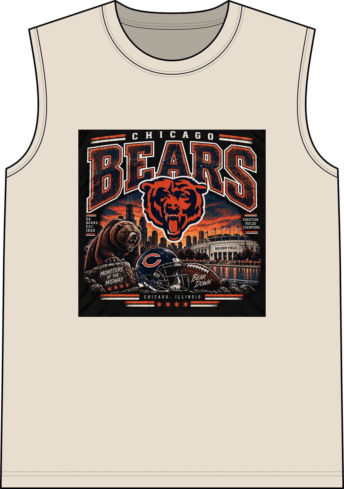 Chicago Bears Pride - Classic Tank