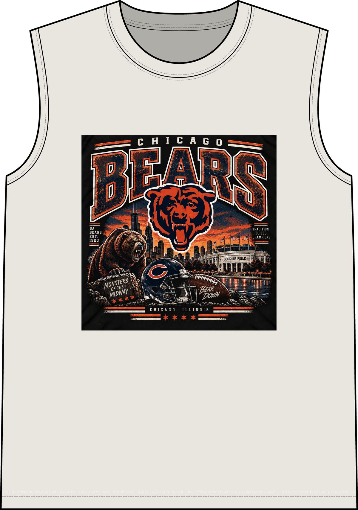 Chicago Bears Pride - Classic Tank