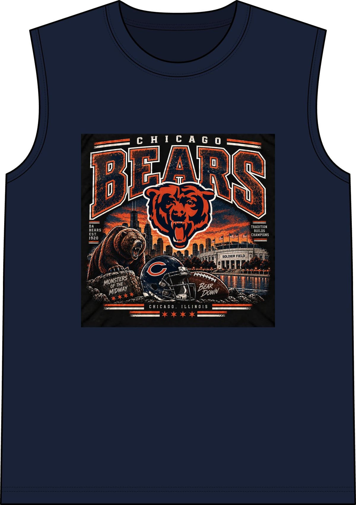 Chicago Bears Pride - Classic Tank