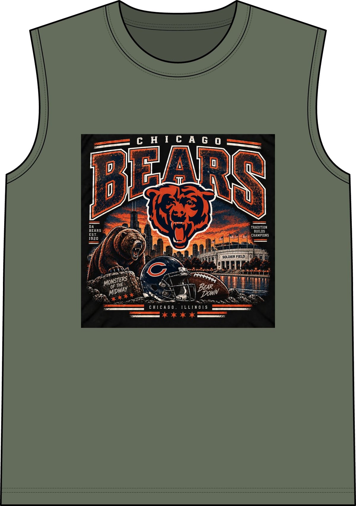 Chicago Bears Pride - Classic Tank