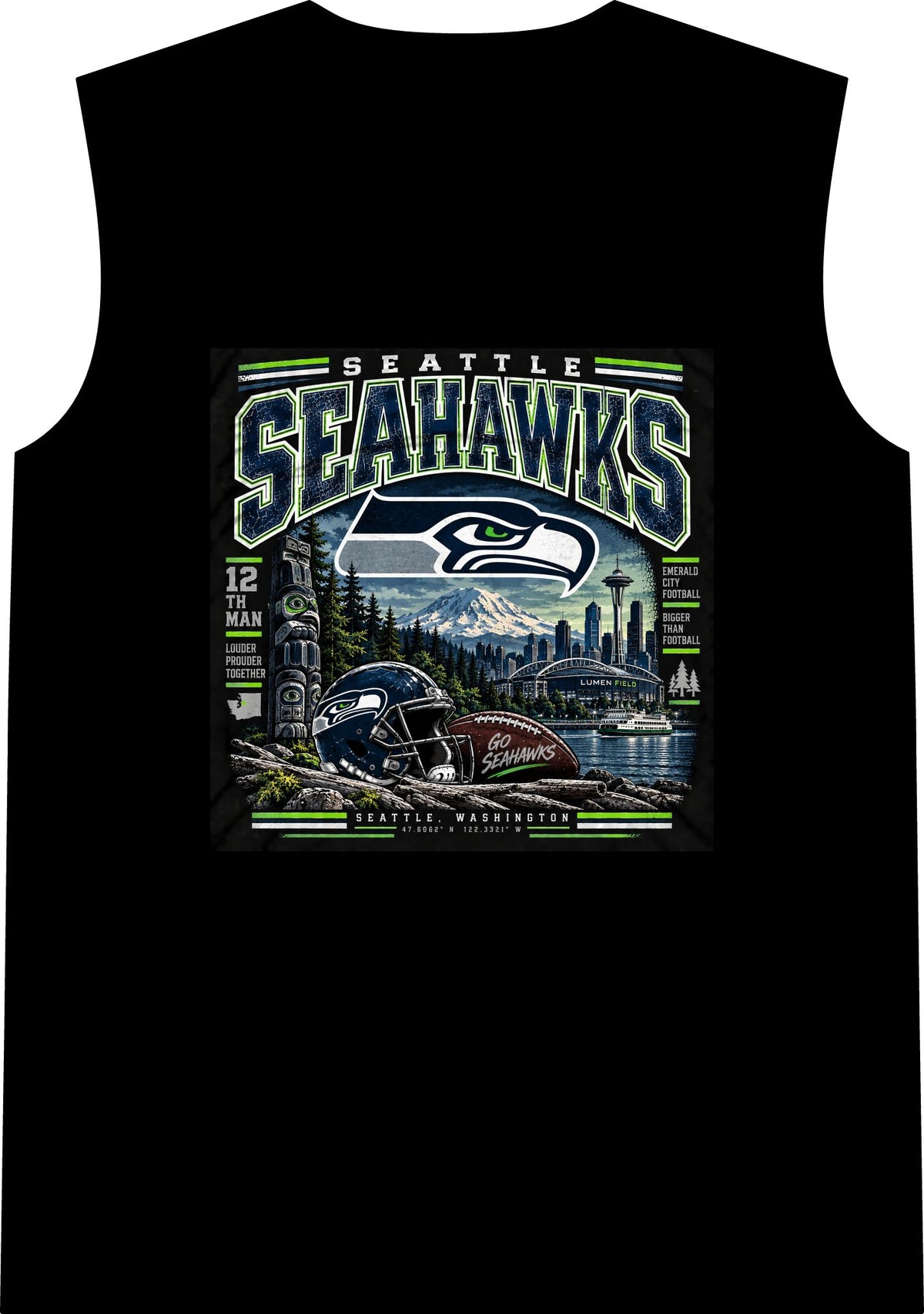Seattle Seahawks Pride - Classic Tank
