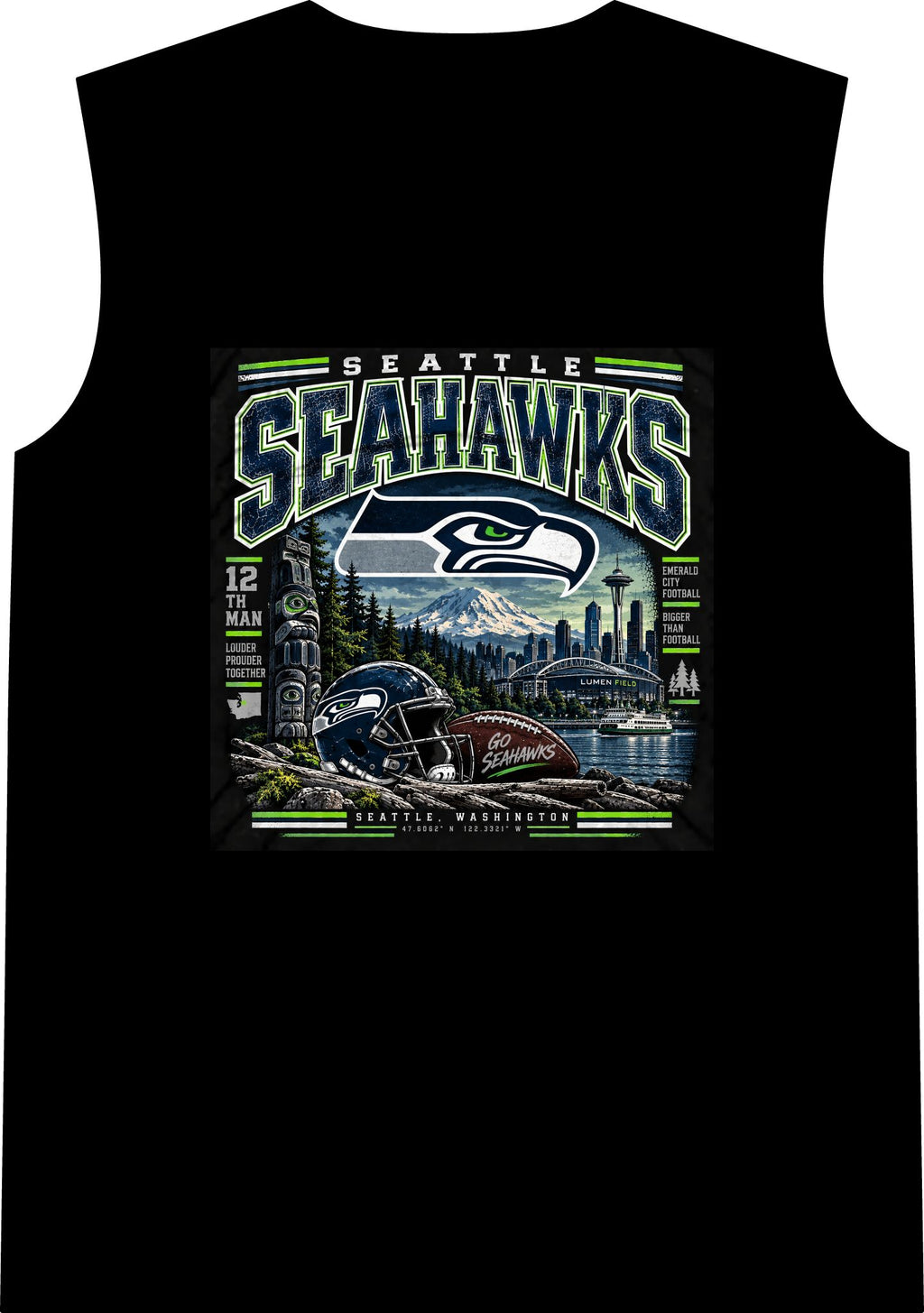 Seattle Seahawks Pride - Classic Tank