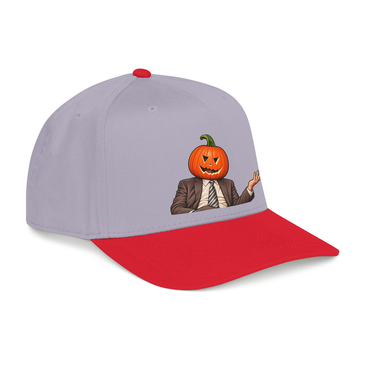 Pumpkin Head Office Cartoon - OTTO Baseball Hat