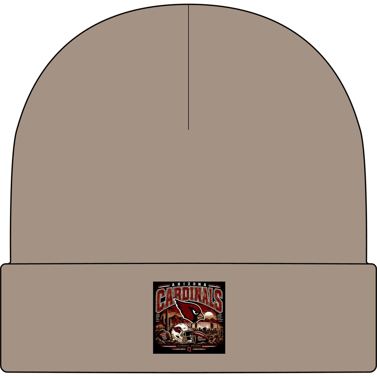 Cardinals Desert Pride - AS Colour 1107 Cuff Beanie
