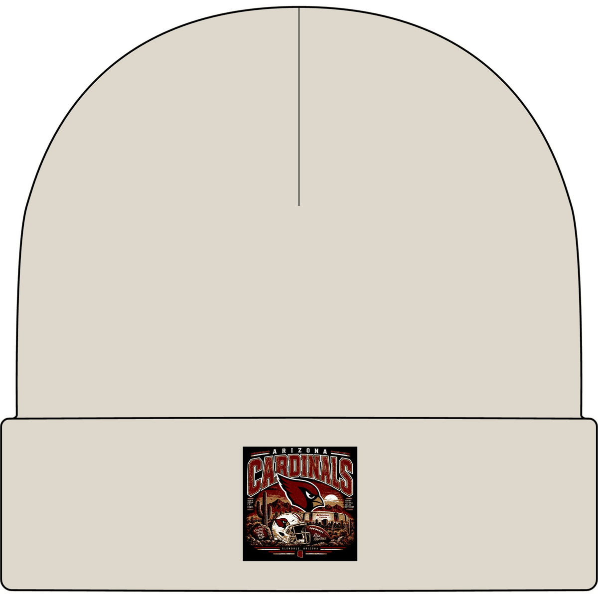 Cardinals Desert Pride - AS Colour 1107 Cuff Beanie