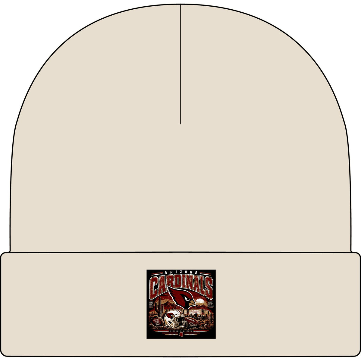 Cardinals Desert Pride - AS Colour 1107 Cuff Beanie