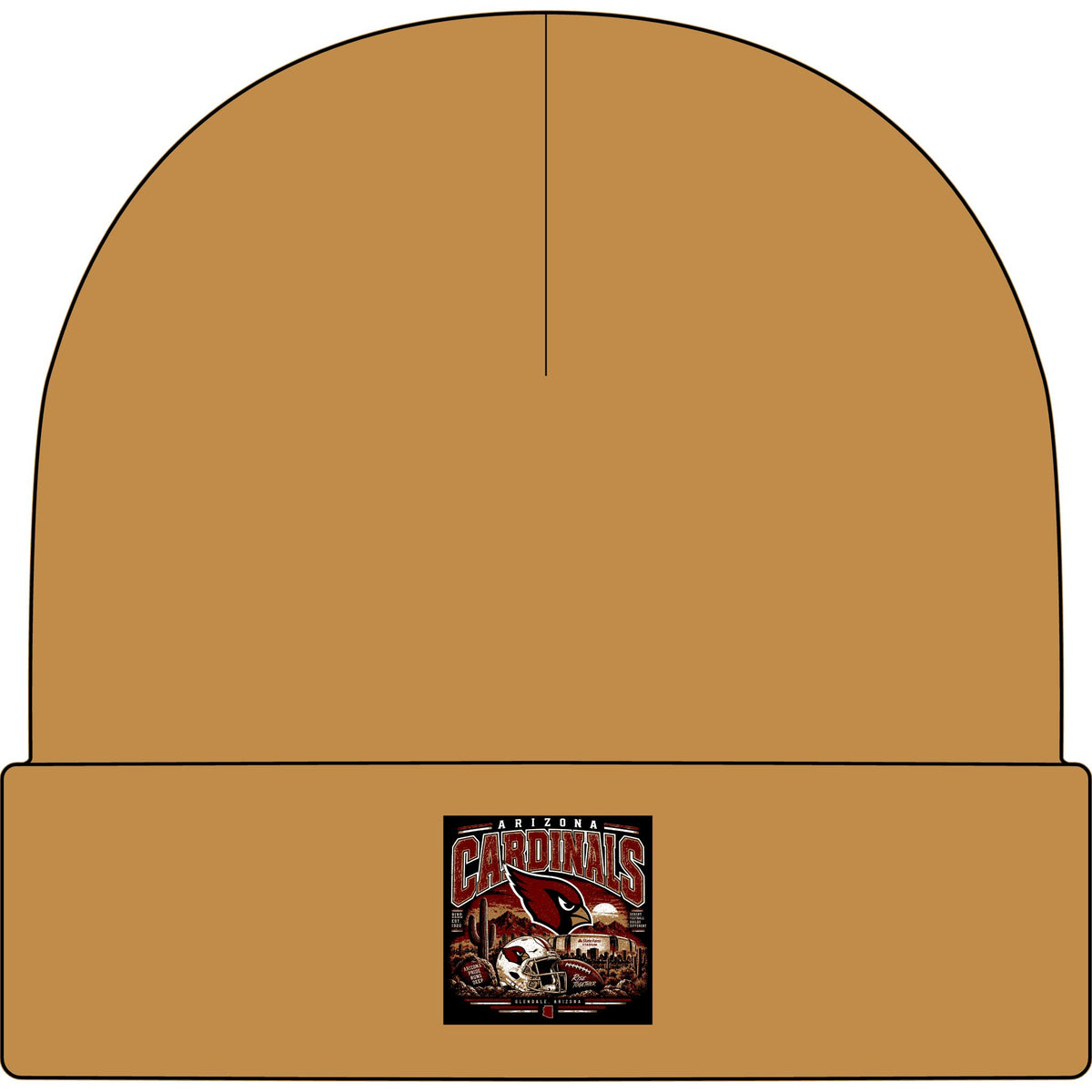 Cardinals Desert Pride - AS Colour 1107 Cuff Beanie