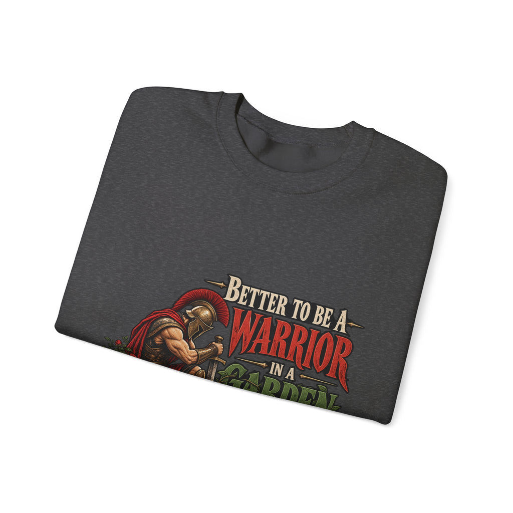 Warrior In A Garden - Crewneck Sweatshirt