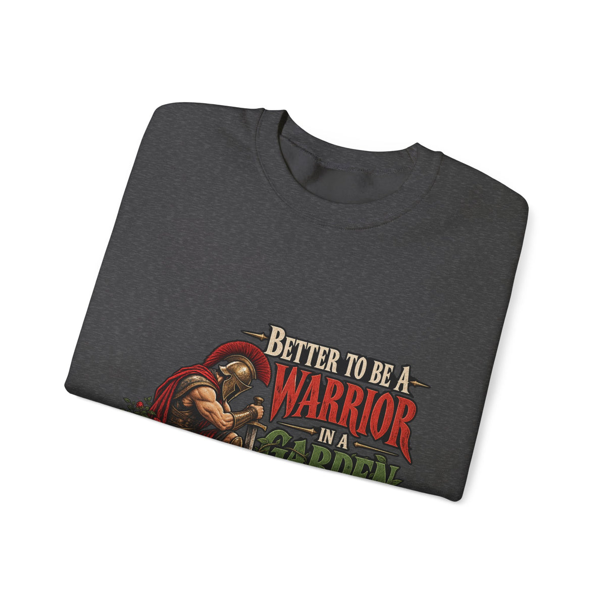 Warrior In A Garden - Crewneck Sweatshirt