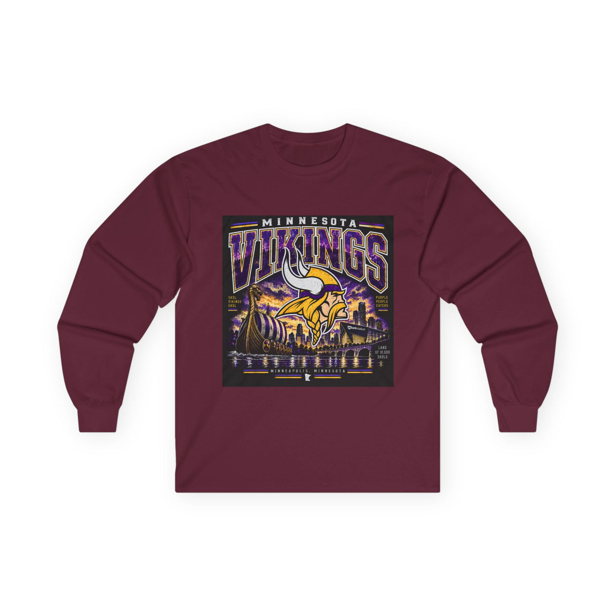 Vikings Legacy Design - Unisex Ultra Cotton Long Sleeve Tee
