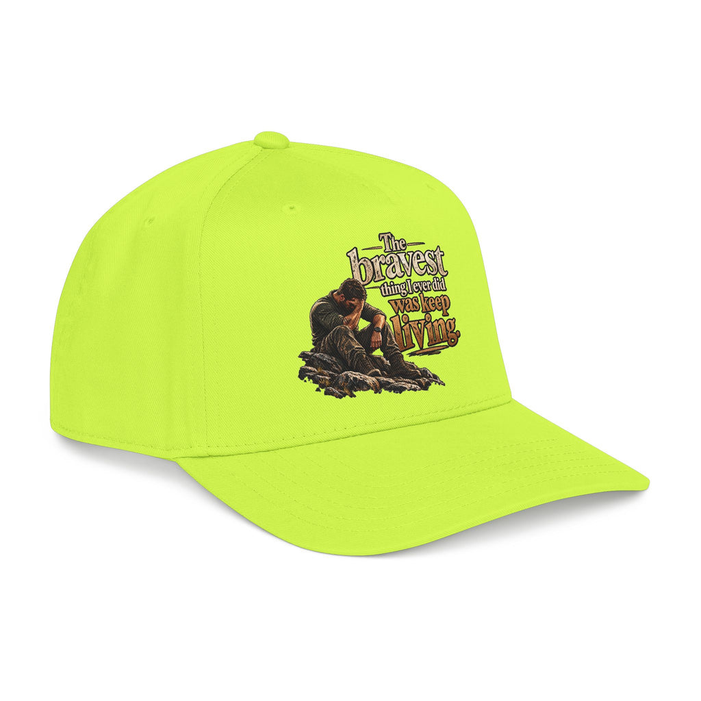The Bravest Thing I Ever Did Was Keep Living - OTTO Baseball Hat